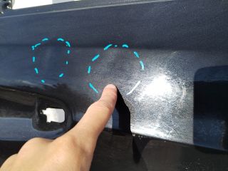 bontott FORD GALAXY Jobb hátsó Ajtó (Üres lemez)