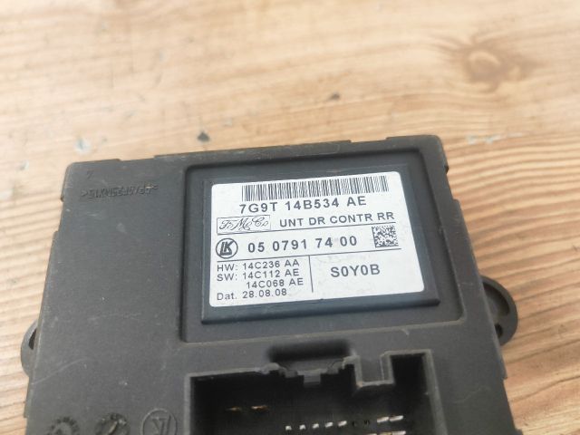 bontott FORD GALAXY Jobb hátsó Ajtó Vezérlőegység