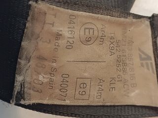 bontott FORD GALAXY Jobb hátsó Biztonsági Öv