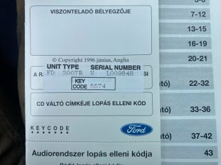 bontott FORD GALAXY Jobb Visszapillantó Tükör (Elektromos)