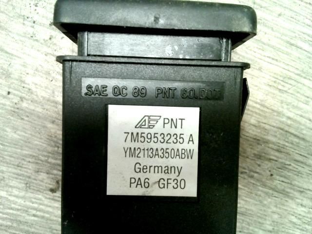 bontott FORD GALAXY Vészvillogó Kapcsoló