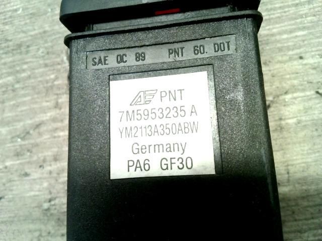 bontott FORD GALAXY Vészvillogó Kapcsoló