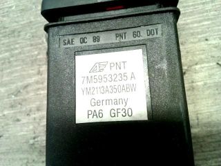 bontott FORD GALAXY Vészvillogó Kapcsoló