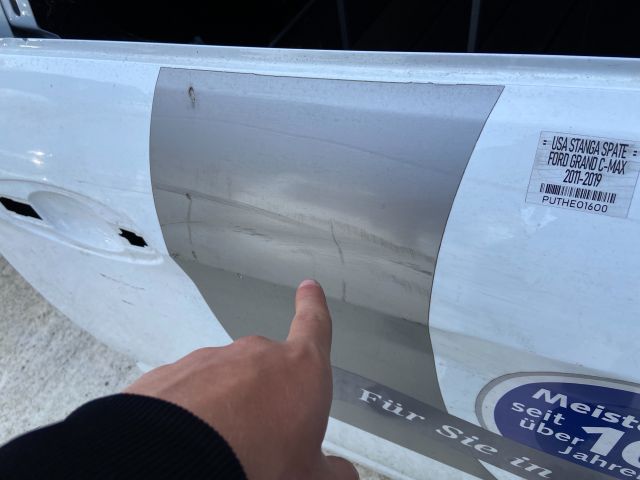 bontott FORD GRAND C-MAX Bal hátsó Ajtó (Üres lemez)