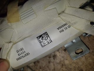 bontott FORD GRAND C-MAX Jobb Függönylégzsák és Oldallégzsák