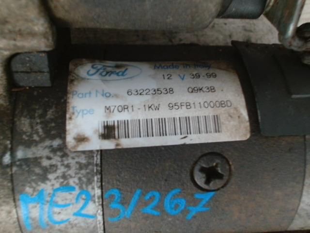 bontott FORD KA Önindító