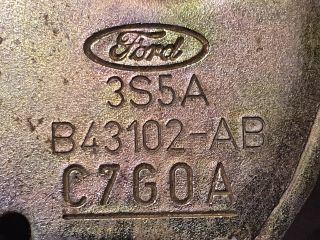 bontott FORD KA Csomagtérajtó Zárszerkezet