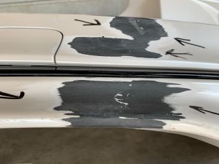 bontott FORD KA Hátsó Lökhárító (Üresen)