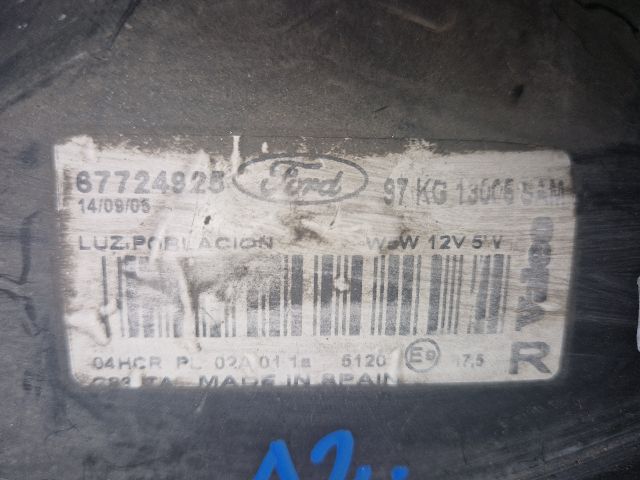 bontott FORD KA Jobb Fényszóró