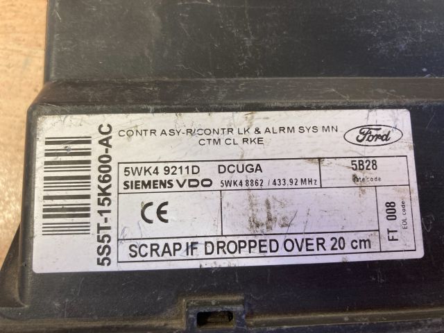 bontott FORD KA Komfort Elektronika