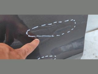 bontott FORD KUGA Bal első Ajtó (Üres lemez)