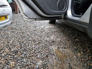 bontott FORD KUGA Bal hátsó Ajtó (Üres lemez)