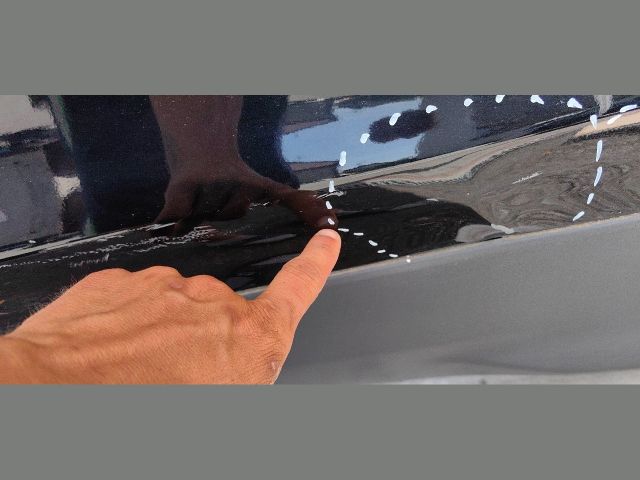 bontott FORD KUGA Bal hátsó Ajtó (Üres lemez)