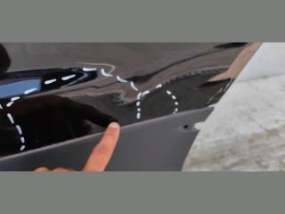 bontott FORD KUGA Bal hátsó Ajtó (Üres lemez)