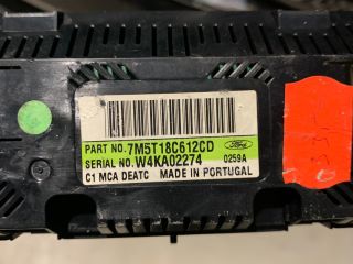 bontott FORD KUGA Fűtéskapcsoló (digit klímás)