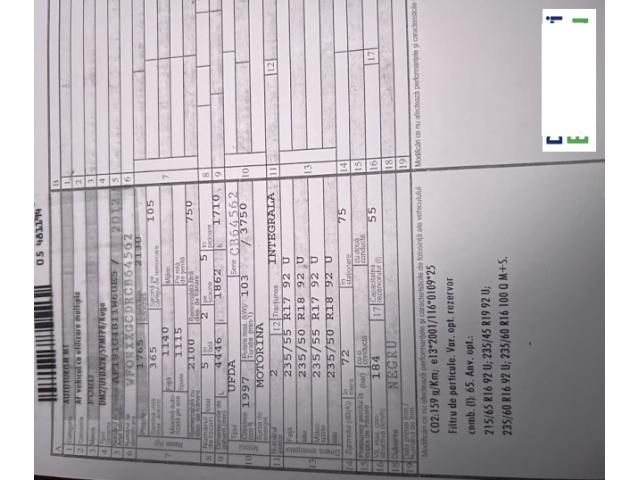 bontott FORD KUGA Jobb B Oszlop Burkolat