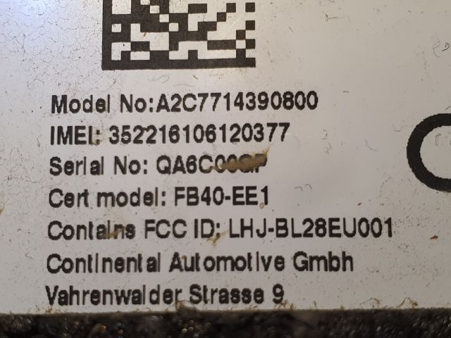 bontott FORD KUGA Telefon Elektronika