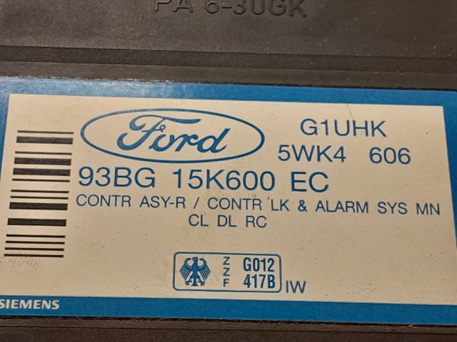 bontott FORD MONDEO I Komfort Elektronika