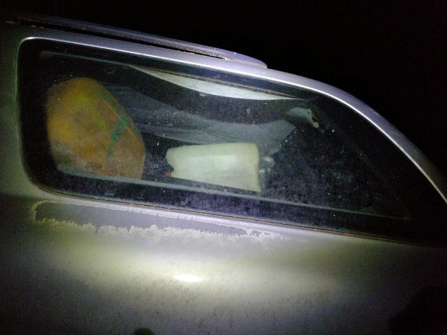 bontott FORD MONDEO I Bal C Oszlop Oldalablak Üveg