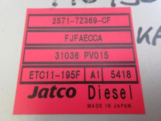 bontott FORD MONDEO III Automata Váltó Elektronika