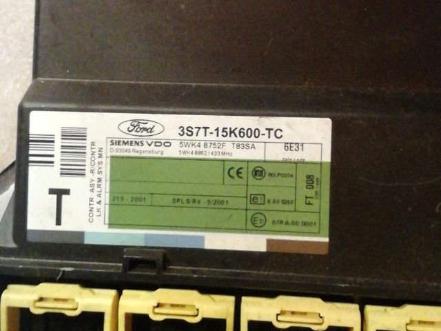 bontott FORD MONDEO III Komfort Elektronika