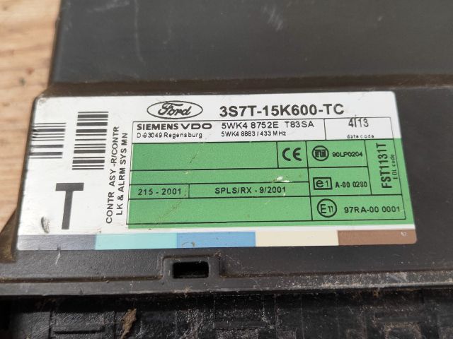 bontott FORD MONDEO III Motorvezérlő