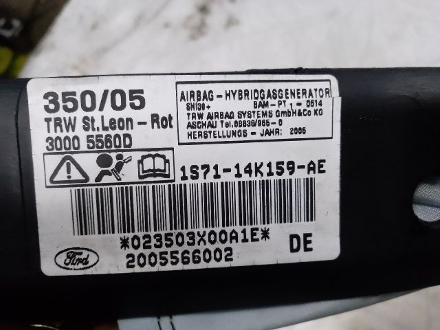 bontott FORD MONDEO III Bal első Függöny Légzsák