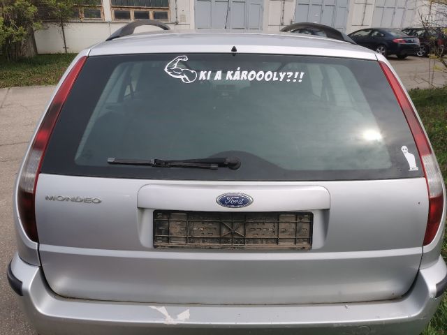 bontott FORD MONDEO III Bal hátsó Fixüveg (Ajtóban)