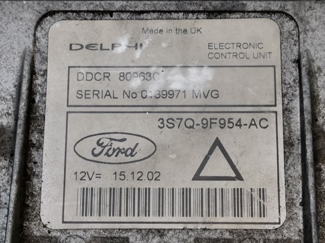 bontott FORD MONDEO III Elektronika (Magában)