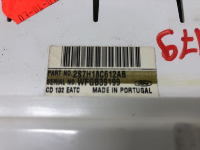 bontott FORD MONDEO III Fűtéskapcsoló (digit klímás)