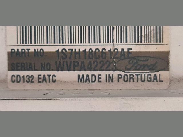 bontott FORD MONDEO III Fűtéskapcsoló (digit klímás)