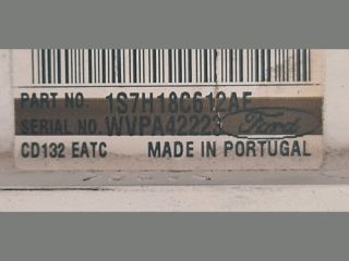 bontott FORD MONDEO III Fűtéskapcsoló (digit klímás)