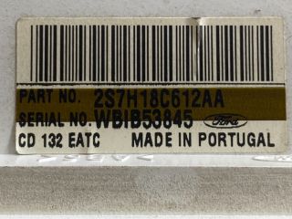 bontott FORD MONDEO III Fűtéskapcsoló (digit klímás)