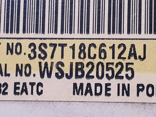 bontott FORD MONDEO III Fűtéskapcsoló (digit klímás)