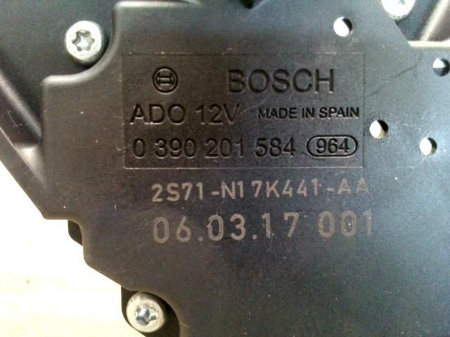 bontott FORD MONDEO III Hátsó Ablaktörlő Motor