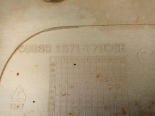 bontott FORD MONDEO III Hátsó Lökhárító (Üresen)