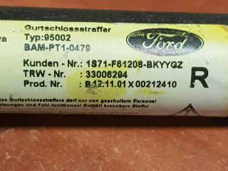 bontott FORD MONDEO III Jobb első Biztonsági Öv Csat