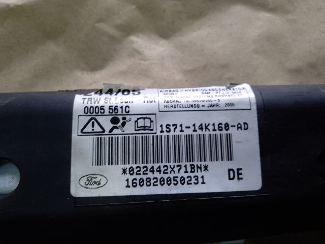 bontott FORD MONDEO III Jobb első Függöny Légzsák