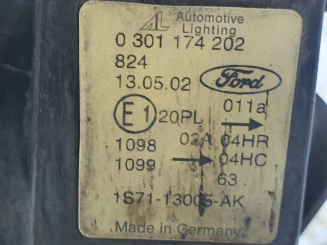 bontott FORD MONDEO III Jobb Fényszóró