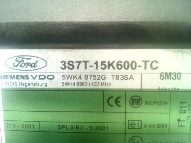 bontott FORD MONDEO III Komfort Elektronika