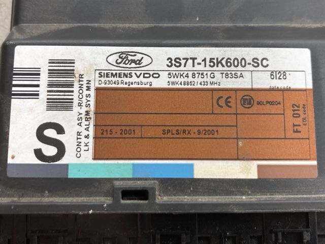 bontott FORD MONDEO III Komfort Elektronika