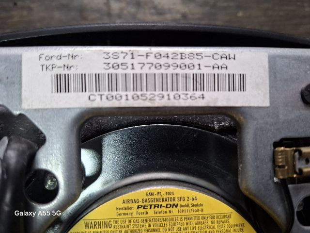 bontott FORD MONDEO III Kormánylégzsák