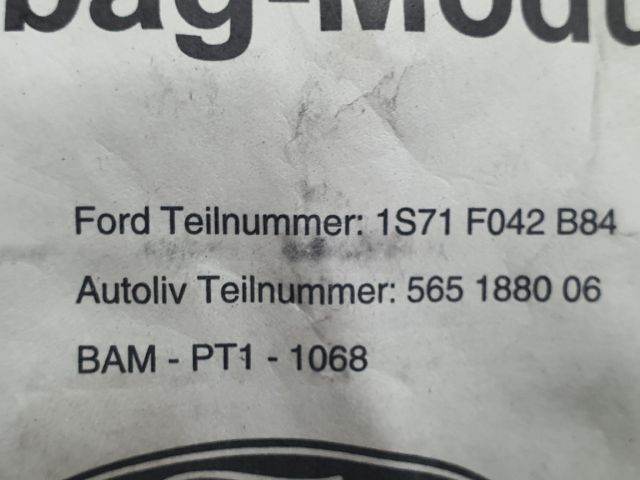 bontott FORD MONDEO III Utasoldali Légzsák