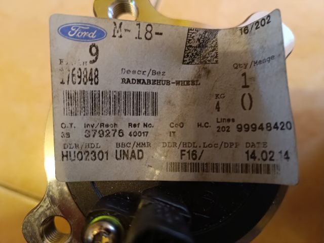 bontott FORD MONDEO IV Hátsó Kerékagy (Pozíciófüggetlen)