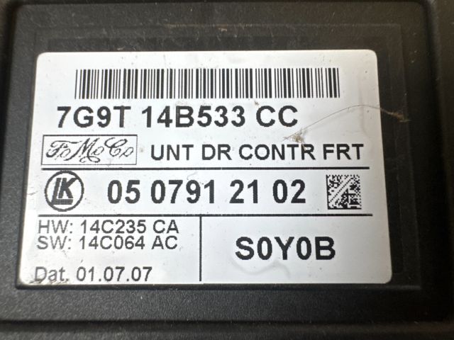 bontott FORD MONDEO IV Bal első Ajtó Vezérlőegység