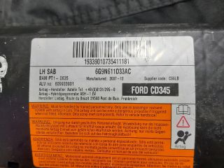 bontott FORD MONDEO IV Bal Függönylégzsák és Oldallégzsák