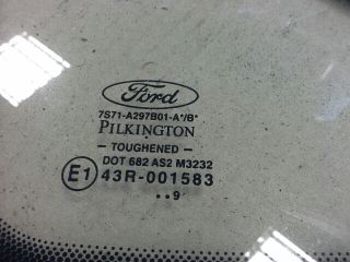 bontott FORD MONDEO IV Bal hátsó Fixüveg (Ajtóban)