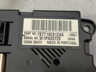 bontott FORD MONDEO IV Fűtéskapcsoló (digit klímás)
