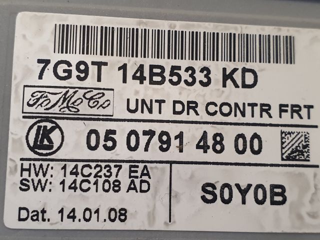 bontott FORD MONDEO IV Jobb első Ajtó Vezérlőegység