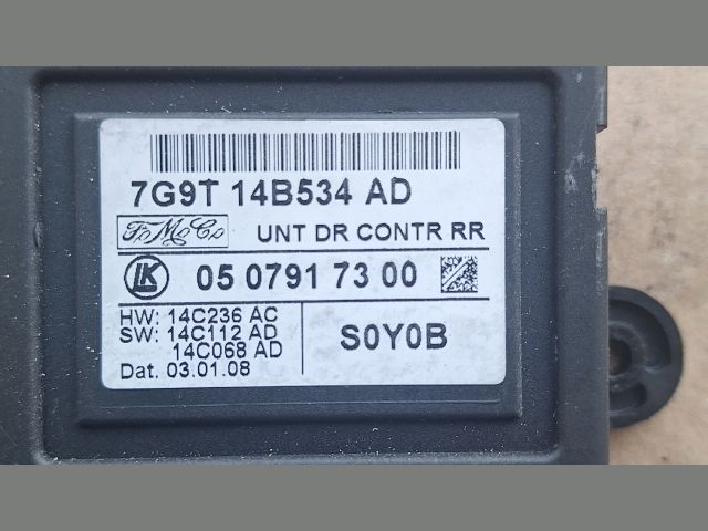 bontott FORD MONDEO IV Jobb hátsó Ajtó Vezérlőegység